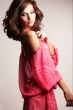 brunette girl posing in studio