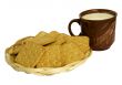 crackers with rye brans  and milk