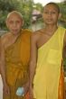 buddhist monk and novice, Laos