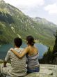 Couple on the lake