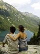 Couple on the lake