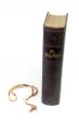 Holy bible with rosary