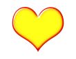 Red and Yellow Heart