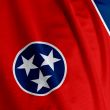 Tennessee Flag Closeup