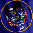 Utah Flag Closeup