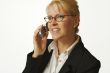 Businesswoman Using Cell Phone