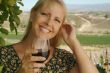 Attractive Woman Sips Wine