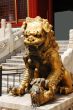Bronze lion in Forbidden City