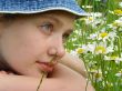 girl with daisies 1