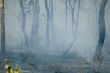 smoke after the fire