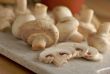 Mushrooms on a Cutting Board