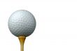Golf Ball & Tee