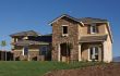 Modern Home in Rural Setting.