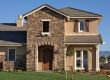 Modern Home in Rural Setting.