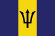 national flag of Barbados