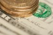 Abstract U.S. Dollar Coins & Bills