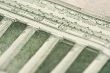 Macro of Five Dollar Bill Back