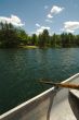 Lake Scene in a Rowboat