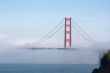 The Golden Gate Bridge in the Morning Fog