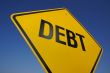 Debt Road Sign
