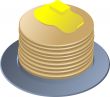 Stack of pancakes