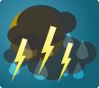 Thunder and lightning