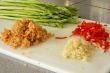Asparagus and garlic