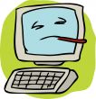 Sick computer