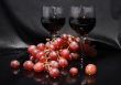 Red Wine And Grapes