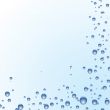 subtle blue bubble