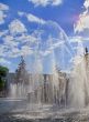 Fountain in the sunday