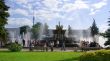Fountains in the park