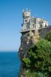 The well-known castle Swallow`s Nest near Yalta in Crimea, Ukrai