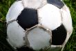 Old soccer ball