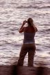 Girl Photographing at Water