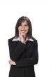 Businesswoman smiling