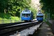 Railway funicular in Kiev , Ukraine