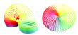 Colorful toy spring