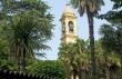 Costalambro, belfry and palms