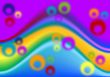 Rainbow abstract background