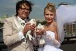 Newly-married couple