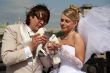 Newly-married couple