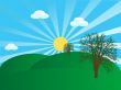 Summer landscape