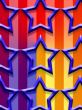 Blue star stripes