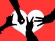 Hands of Love Silhouette