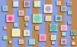 Floating Square circles