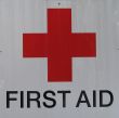 first aid sign