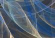 Blue waves background