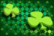 Floating Irish Clovers