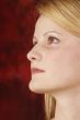 profile blond woman